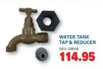 Cashbuild Water tank tap & reducer offer