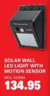 Cashbuild Solar wall led light with motion sensor offer
