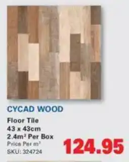 Cashbuild Cycad Wood Floor Tile offer
