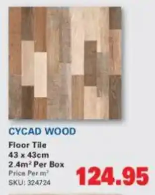 Cashbuild Cycad Wood Floor Tile offer