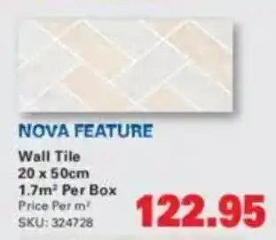 Cashbuild Nova Feature Wall Tile offer