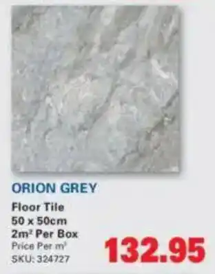 Orion Grey Floor Tile