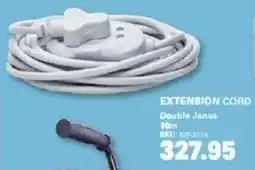 Cashbuild Extension Cord Double Janus offer