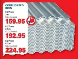 Cashbuild Corrugated Iron offer