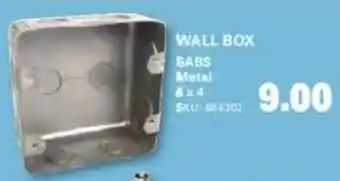 Cashbuild Wall Box SABS Metal offer