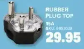 Cashbuild Rubber plug top 15A offer