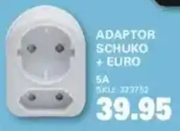 Cashbuild Adaptor Schuko + Euro 5A offer