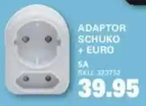 Cashbuild Adaptor Schuko + Euro 5A offer
