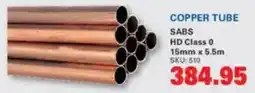 Cashbuild Copper Tube offer