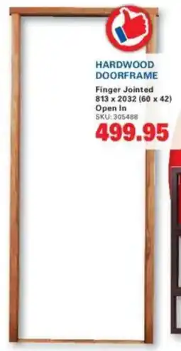 Cashbuild Hardwood Doorframe Finger Jointed offer