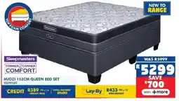 Russells Sleepmasters mjozi 152cm queen bed set offer