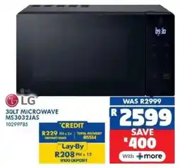 Russells LG Microwave offer