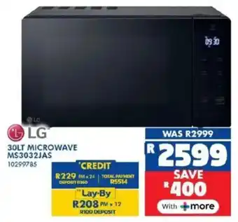 Russells LG Microwave offer