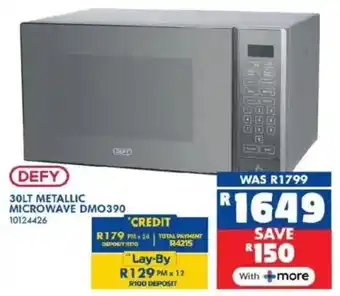Russells DEFY Metallic Microwave offer
