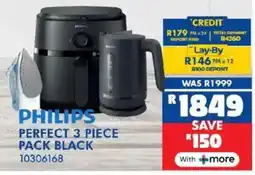 Russells Philips perfect 3 piece pack black offer