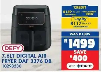 Russells Defy digital airfryer offer