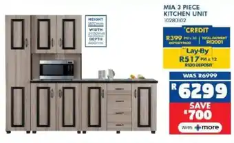 Russells Mia kitchen unit offer