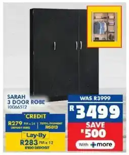 Russells Sarah 3 door robe offer