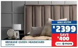 Russells Brisbane queen headboard offer
