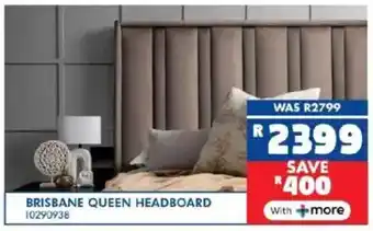 Russells Brisbane queen headboard offer