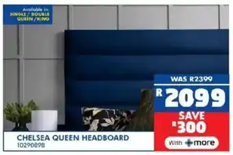 Russells Chelsea queen headboard offer