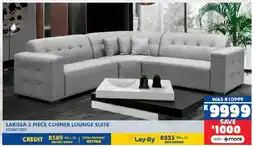 Russells Larissa corner lounge suite offer