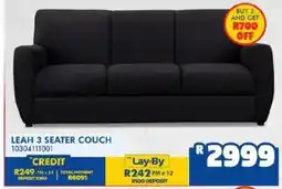 Russells Leah 3 seater couch offer