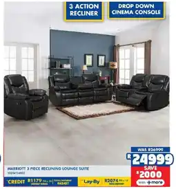 Russells Marriott reclining lounge suite offer