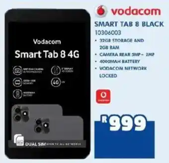 Russells Vodacom Smart Tab 8 4G offer