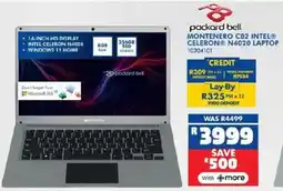 Russells Packard Bell montenero c82 intel celeron n4020 laptop offer