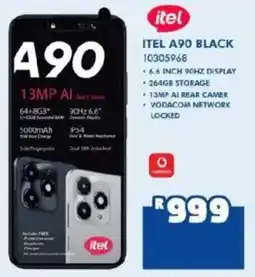 Russells Itel A90 Black offer