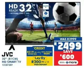 Russells JVC 32" 81cm HD Smart TV offer