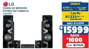 Russells LG 2300w av receiver system offer