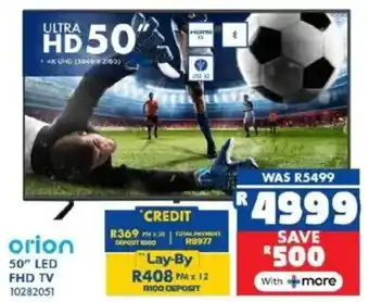 Russells Orion 50" LED FHD TV offer