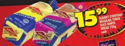 Shoprite Albany everyday regular/ thick slice white bread offer