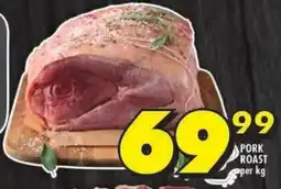 Shoprite Pork roast offer