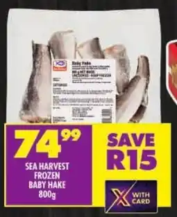 Shoprite Sea harvest frozen baby hake offer