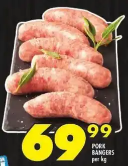 Shoprite Pork bangers offer