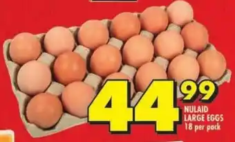 Shoprite Nulaid large eggs offer