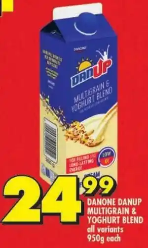 Shoprite Danone danup multigrain & yoghurt blend offer