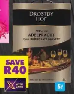 Shoprite Drostdy hof wine offer