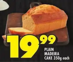 Shoprite Plain madeira cake offer