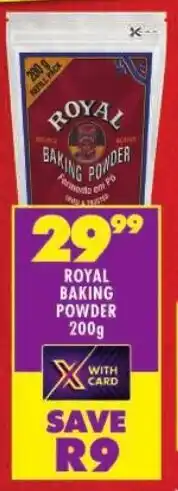 Shoprite Royal baking powder offer