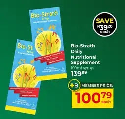 Dis-Chem Bio-Strath Daily Nutritional Supplement offer