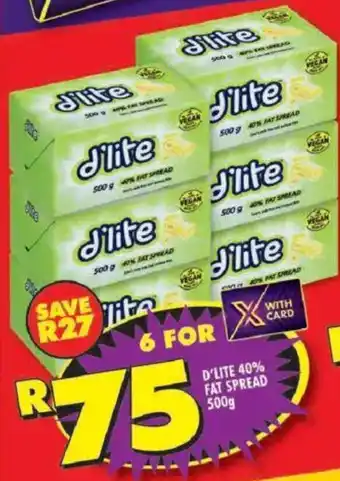 D'lite 40% fat spread
