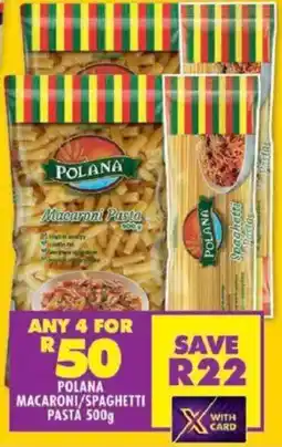 Shoprite Polana macaroni/ spaghetti pasta offer