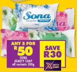 Shoprite Sona beauty soap offer