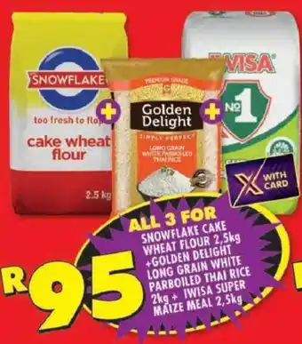 Shoprite All 3 for R95 offer