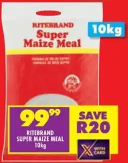 Shoprite Ritebrand Super Maize Meal offer