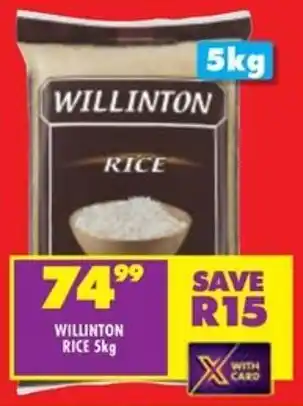 Shoprite Willinton Rice offer